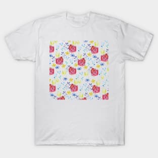 Floral Pattern T-Shirt